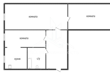 3-к квартира, 57,4 м², 1/5 эт.